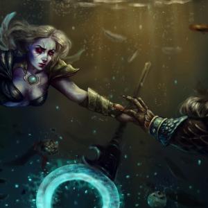 Thumbnail of Skywrath Mage and Vengeful Spirit Digital Art