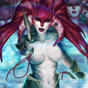 Thumbnail of Naga Siren Digital Art