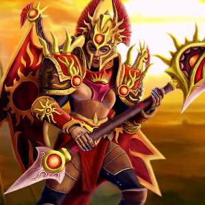Thumbnail of Legion Commander Digital Art
