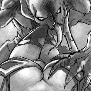 Thumbnail of Night Stalker and Queen of Pain Digital Art