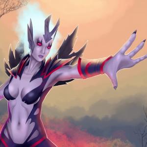 Thumbnail of Vengeful Spirit Digital Art