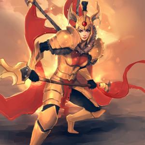 Thumbnail of Legion Commander Digital Art