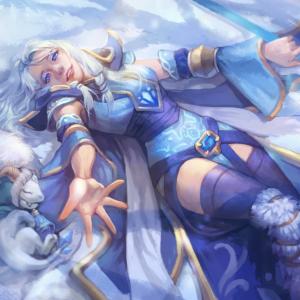 Thumbnail of Crystal Maiden Digital Art