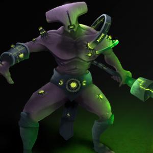 Thumbnail of Faceless Void Digital Art