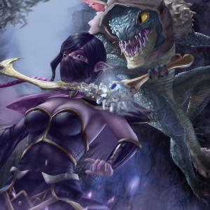 Thumbnail of Slark and Templar Assassin Digital Art