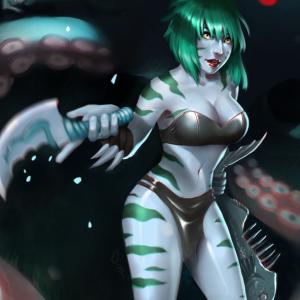 Thumbnail of Tidehunter Digital Art