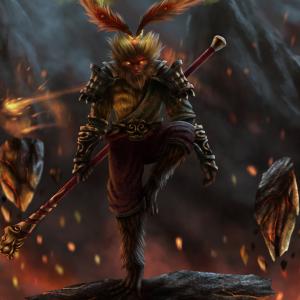 Thumbnail of Monkey King Digital Art