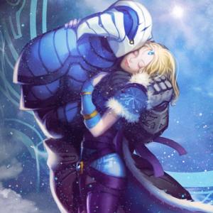 Thumbnail of Crystal Maiden and Sven Digital Art