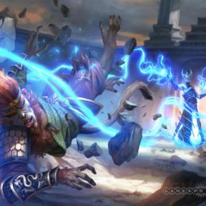 Thumbnail of Monkey King and Razor Digital Art