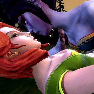 Thumbnail of Templar Assassin and Windranger SFM 3D Art