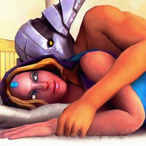 Thumbnail of Crystal Maiden and Sven SFM 3D Art