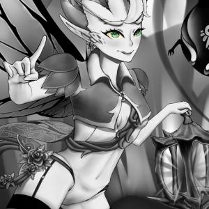 Thumbnail of Dark Willow Digital Art