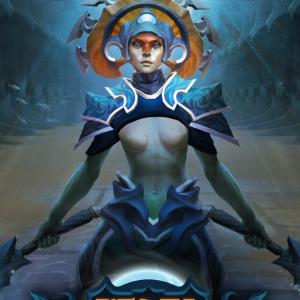 Thumbnail of Naga Siren Digital Art