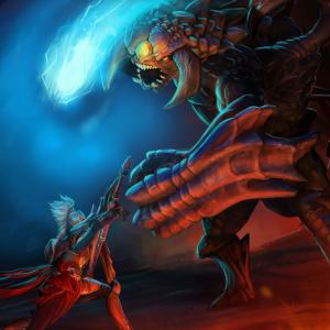 Thumbnail of Legion Commander Digital Art