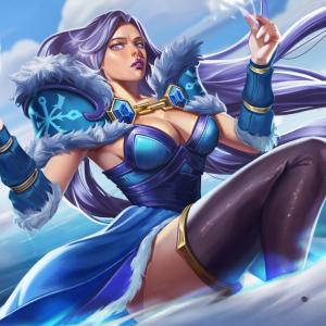 Thumbnail of Crystal Maiden Digital Art