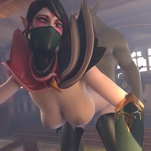Thumbnail of Templar Assassin SFM 3D Art porno