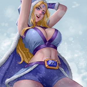 Thumbnail of Crystal Maiden Digital Art