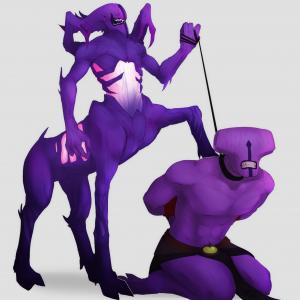 Thumbnail of Bane and Faceless Void Digital Art