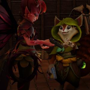 Thumbnail of Dark Willow and Hoodwink SFM 3D Art