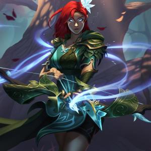 Thumbnail of Windranger Digital Art