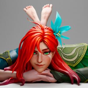 Thumbnail of Windranger SFM 3D Art