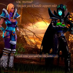Thumbnail of Phantom Assassin and Crystal Maiden SFM 3D Art