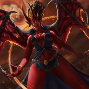 Thumbnail of Queen of Pain Digital Art