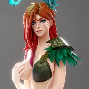 Thumbnail of Windranger SFM 3D Art