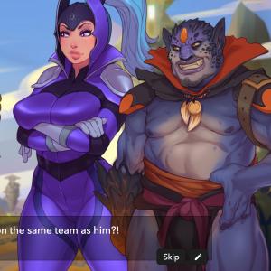 Thumbnail of Lion and Luna Digital Art