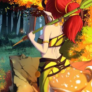 Thumbnail of Enchantress and Terrorblade Digital Art