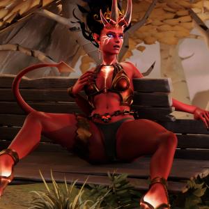 Thumbnail of Queen of Pain SFM 3D Art