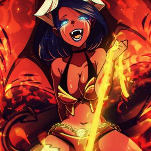 Thumbnail of Queen of Pain Digital Art