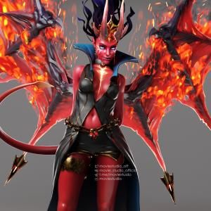 Thumbnail of Queen of Pain SFM 3D Art