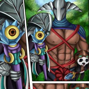 Thumbnail of Crystal Maiden and Sven Digital Art