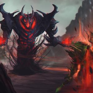 Thumbnail of Shadow Fiend Digital Art