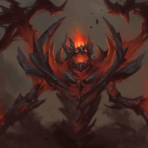 Thumbnail of Shadow Fiend Digital Art