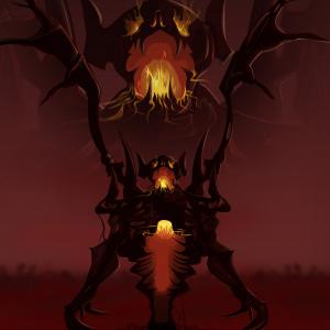 Thumbnail of Shadow Fiend Digital Art
