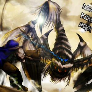 Thumbnail of Sand King and Sniper Digital Art