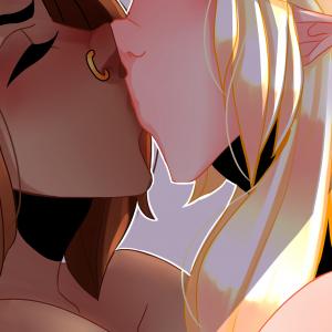 Thumbnail of Invoker and Legion Commander Digital Art