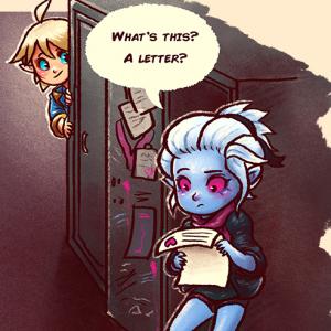 Thumbnail of Skywrath Mage and Vengeful Spirit Digital Art