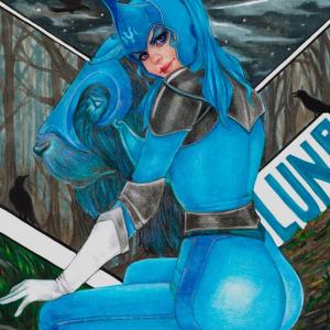 Thumbnail of Luna Traditional Art