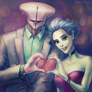 Thumbnail of Death Prophet and Faceless Void Digital Art