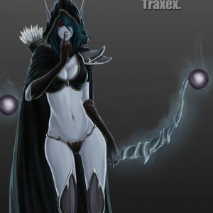 Thumbnail of Drow Ranger Digital Art