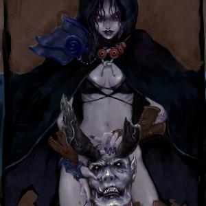 Thumbnail of Drow Ranger and Night Stalker Digital Art