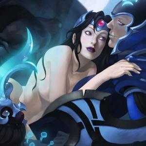 Thumbnail of Luna and Mirana Digital Art