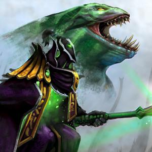 Thumbnail of Rubick and Tidehunter Digital Art