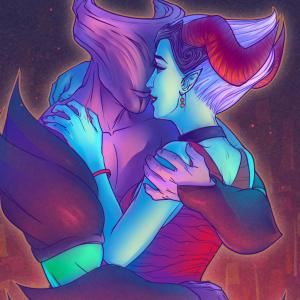 Thumbnail of Death Prophet and Faceless Void Digital Art