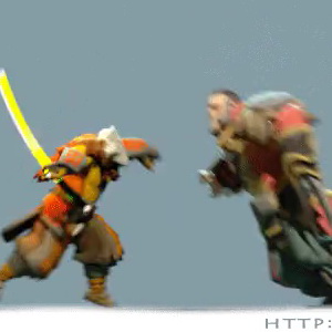 Thumbnail of Juggernaut and Lycanthrope SFM 3D Art