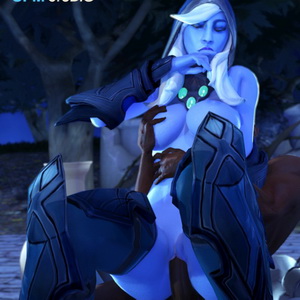 Thumbnail of Drow Ranger SFM 3D Art hentai