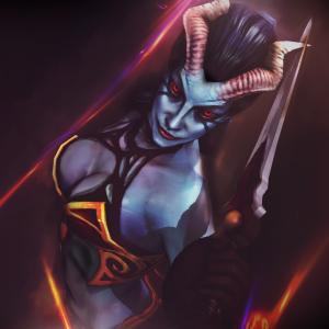 Thumbnail of Queen of Pain SFM 3D Art